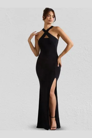 Moda Rapido Crepe Maxi Dress