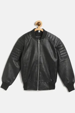 Leather Retail Boys Lightweight Bomber Jacket
