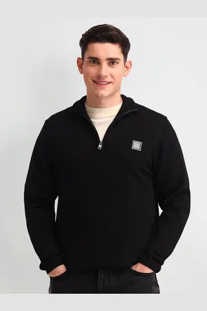Ralph Lauren Men Mock Collar Cotton Pullover