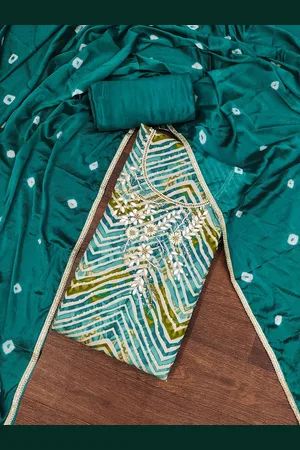 Lilots Printed Unstitched Dress Material