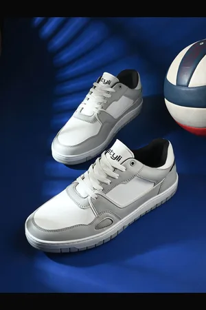 Styli Men Casual Colorblock Court Sneakers