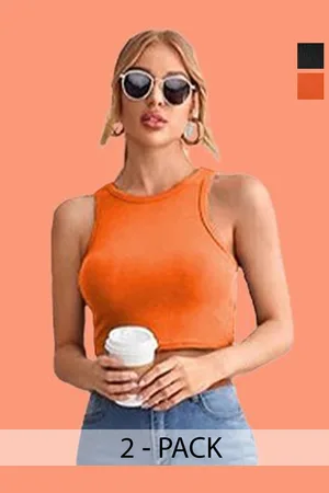 Mast & Harbour Cotton Crop Top