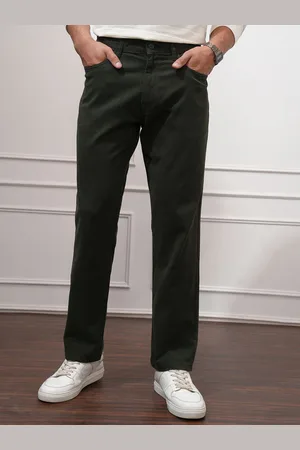 Highlander Men Non Denim Relaxed Fit Trouser