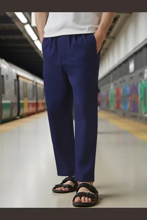 Bewakoof Men Navy Blue Pyjamas
