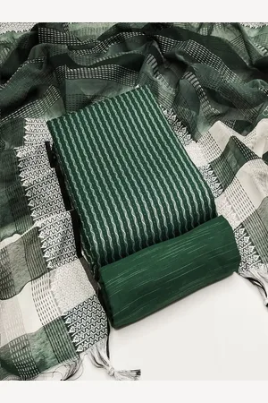Lilots Striped Woven Design Unstitched Dress Material