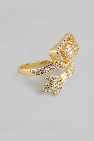 DressBerry Stone Studed Finger Ring