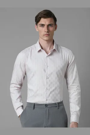 Louis Philippe Men Slim Fit Opaque Striped Casual Shirt