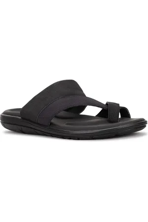 Bata Men Navy Blue Comfort Sandals