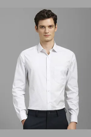 Louis Philippe Men Classic Floral Opaque Printed Formal Shirt