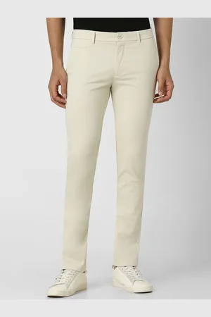 V Dot Men Slim Fit Trousers