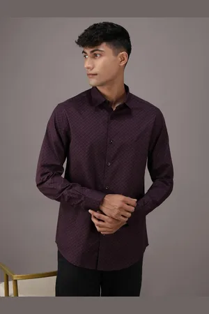 Crocodile Comfort Abstract Printed Cotton Casual Shirt
