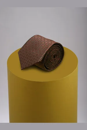 Louis Philippe Men Woven Design Broad Tie