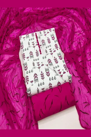 Lilots Printed Unstitched Dress Material