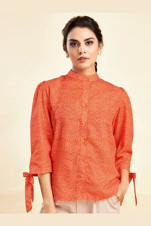 Moda Rapido Women Opaque Printed Casual Shirt
