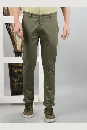 Crimsoune Club Men Smart Slim Fit Chinos Trousers