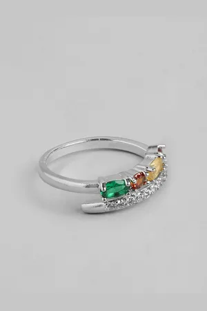 DressBerry Stone Studed Finger Ring