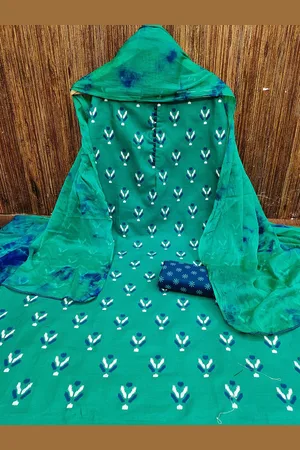 Lilots Ethnic Motifs Printed Unstitched Dress Material