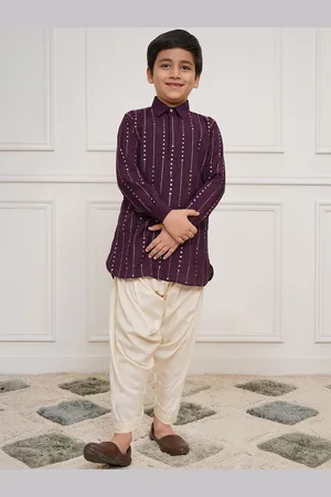 Vastramay Boys Ethnic Motifs Printed Regular Kurta with Pyjamas