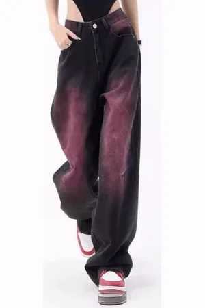 DressBerry Women High-Rise Baggy Jeans