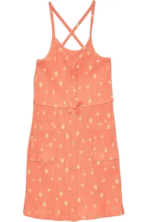 KIABI Girls Floral Printed A-Line Dress
