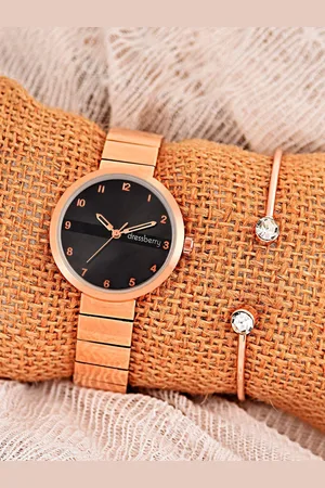 DressBerry Women Watch & Bangle Gift Set