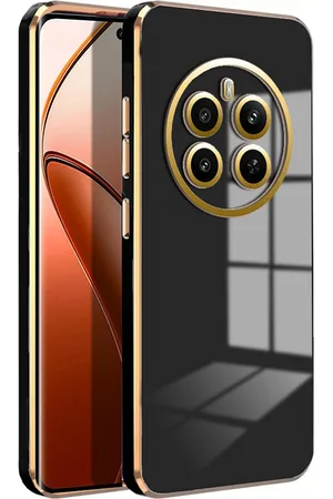Karwan 6D Chrome Back Cover Case Compatible For Realme 12 Pro