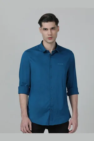 Crocodile Men Comfort Casual Cotton Shirt