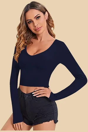 Dream Beauty Fashion Women Fitted Crop Top