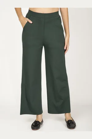 FUTURO REMOTO GIOIELLI Women Smart Loose Fit High-Rise Trousers
