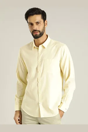 Indian Terrain Men Slim Fit Opaque Casual Shirt