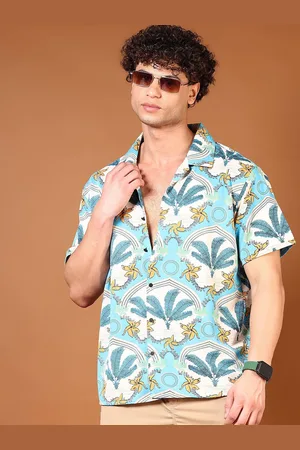 V-Mart Men Floral Opaque Printed Casual Shirt