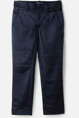 Benetton Boys Navy Blue Trousers