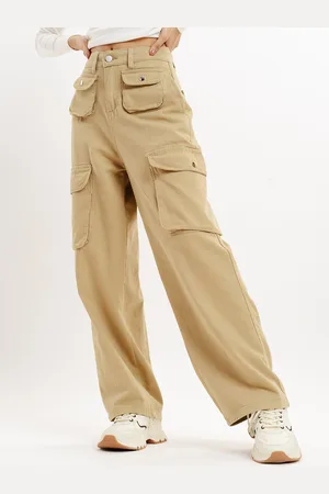 FREAKINS Women High-Rise Cargos