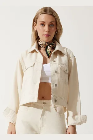 Happiness istanbul Women Tailored Jacket with Embroidered