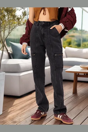 DressBerry Women Denim-Decked Diva Straight Fit Jeans