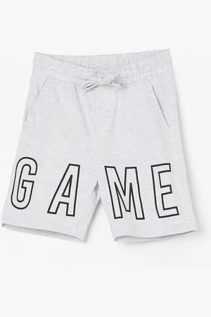 Lifestyle Boys Printed Mid-Rise Shorts