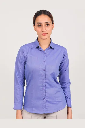 Blue Bird Classic Long Sleeves Casual Shirt