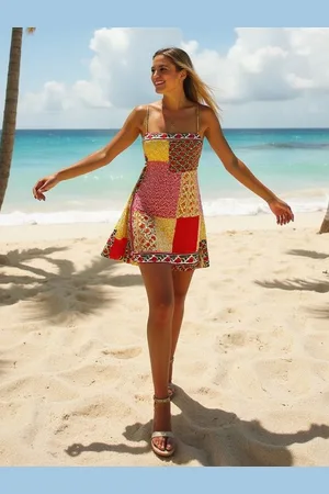 Berrylush Floral Print Bodycon Mini Dress