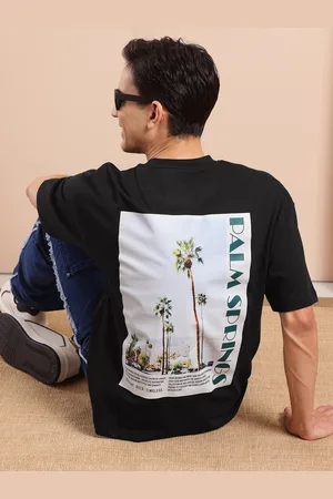 Mast & Harbour Men Printed Relaxed Fit T-shirt