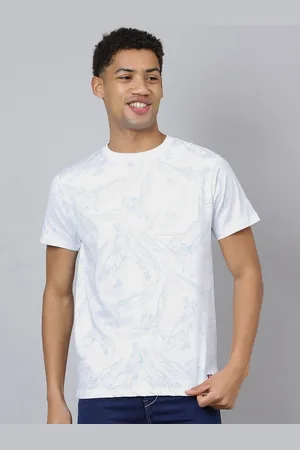 Free Authority Men Graphic Printed Round Neck Cotton T-shirt