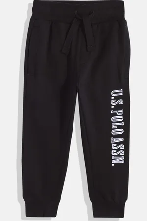 Ralph Lauren Boys Pure Cotton Joggers with Brand Logo Applique