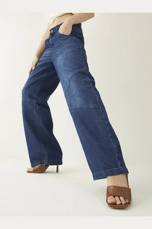 DressBerry Women City Core Bootcut Fit Light Fade Jeans