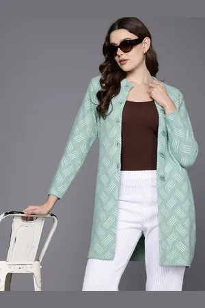 Cayman Women Woollen Longline Cardigan