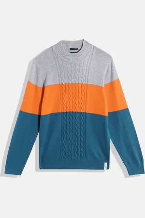 Indian Terrain Boys Striped Pullover