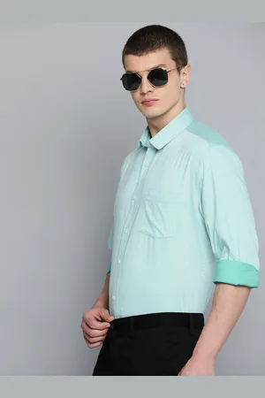 Indian Terrain Slim Fit Pure Cotton Shirt