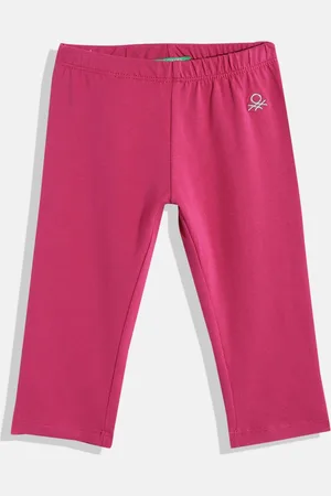 Benetton Girls Ankle Length Leggings
