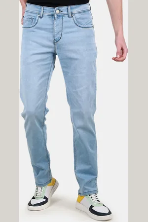 Duke Men Clean Look Mid-Rise Slim Fit Heavy Fade Stretchable Jeans