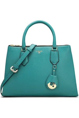 Da Milano Leather Structured Handheld Bag