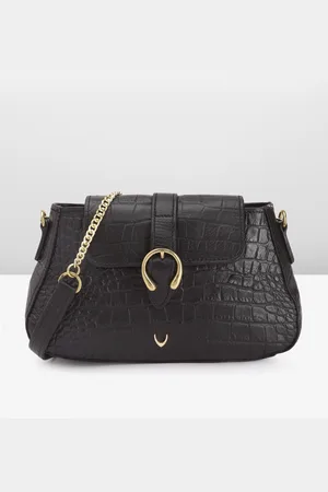 Hidesign Women Textured Leather Sling Bag