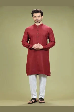 OOMPH Mandarin Collar Straight Kurtas